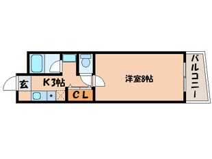 グレースやひろの物件間取画像